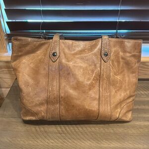 FRYE Melissa Shopper Leather Tote Bag